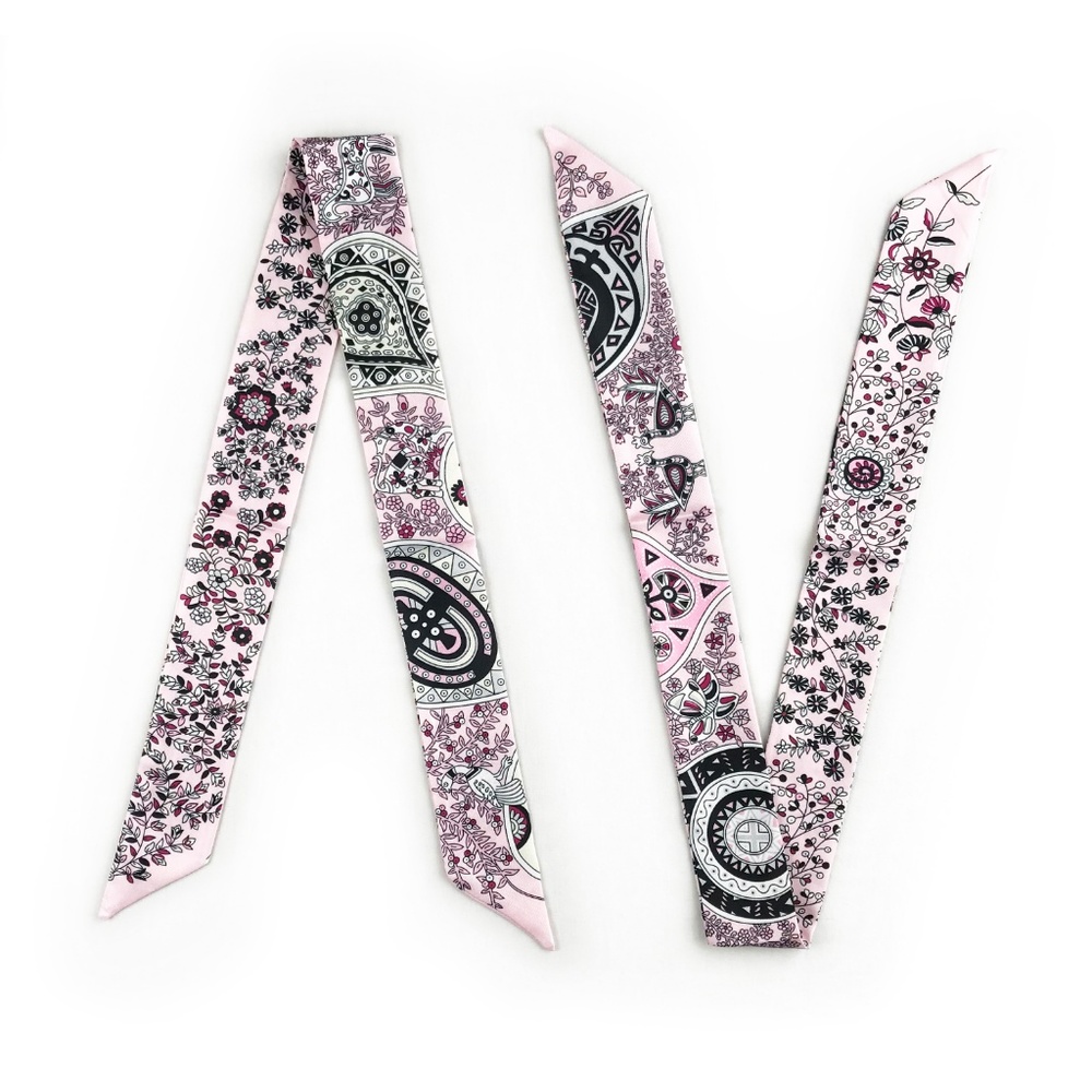 SOLD - 2 Twilly Scarves Purse Twilly Scarf Pair